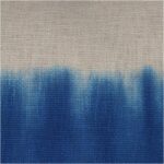 Μαξιλάρι Dip Dye Μπλε Βαμβακερό 45x45cm