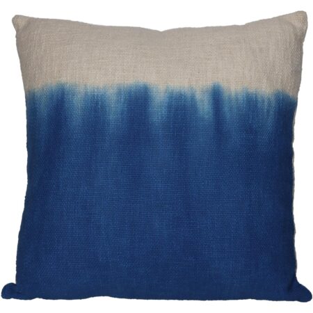 Μαξιλάρι Dip Dye Μπλε Βαμβακερό 45x45cm - Διακοσμητικά Μαξιλάρια Sticky 4