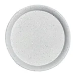 ΠΙΑΤΟ FIBER CLAY ΛΕΥΚΟ ΓΡΑΝΙΤΗ ΣΤΡΟΓΓΥΛΟ ΓΙΑ ΚΑΣΠΩ - Φ52.5x4.5cm
