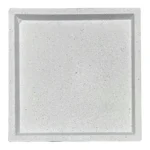 ΠΙΑΤΟ FIBER CLAY ΛΕΥΚΟ ΓΡΑΝΙΤΗ ΤΕΤΡΑΓΩΝΟ ΓΙΑ ΚΑΣΠΩ - 40.5x40.5x4cm