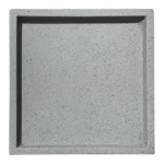ΠΙΑΤΟ FIBER CLAY ΓΚΡΙ ΓΡΑΝΙΤΗ ΤΕΤΡΑΓΩΝΟ ΓΙΑ ΚΑΣΠΩ - 45x45x4cm