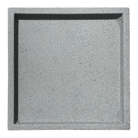 ΠΙΑΤΟ FIBER CLAY ΓΚΡΙ ΓΡΑΝΙΤΗ ΤΕΤΡΑΓΩΝΟ ΓΙΑ ΚΑΣΠΩ - 33x33x4cm - Κασπω Sticky 1