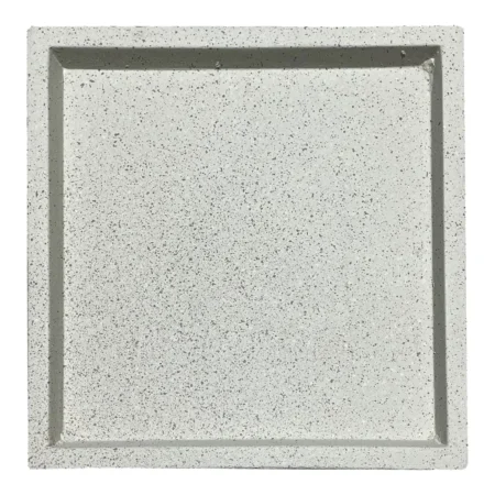 ΠΙΑΤΟ FIBER CLAY ΜΠΕΖ-ΓΡΑΝΙΤΗ ΤΕΤΡΑΓΩΝΟ ΓΙΑ ΚΑΣΠΩ - 40.5x40.5x4cm - Κασπω Sticky 1