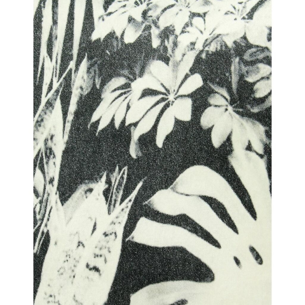 Μαξιλάρι Φύλλο Γκρι Βελούδο 50x50cm