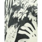 Μαξιλάρι Φύλλο Γκρι Βελούδο 50x50cm