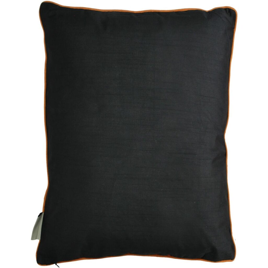 Μαξιλάρι Tribal Μαύρο Βελούδο 45x45cm