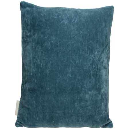 Μαξιλάρι Vintage Μπλε Βελούδο 45x45cm - Διακοσμητικά Μαξιλάρια Sticky 1