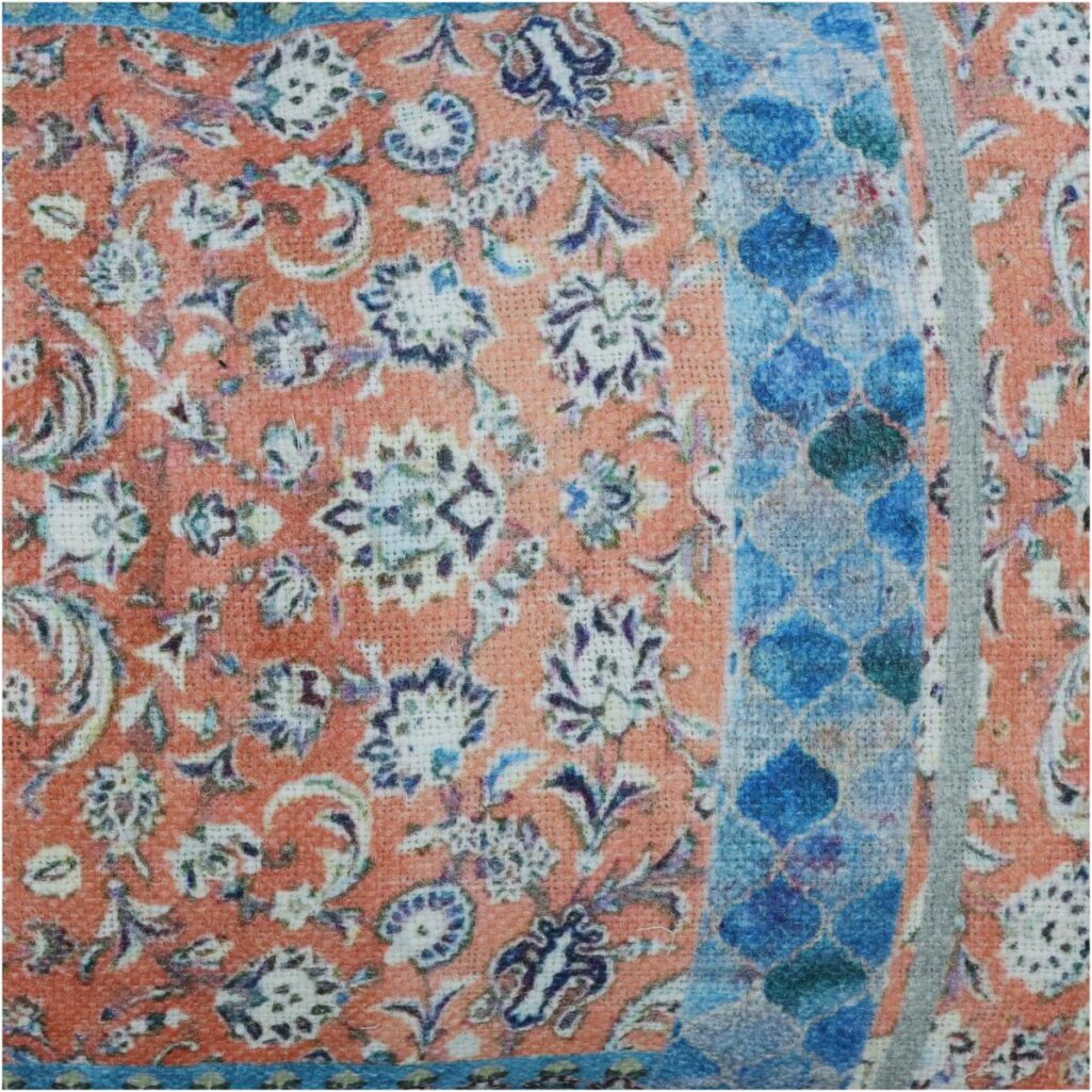 Μαξιλάρι Vintage Πορτοκαλί Βαμβακερό 35x70cm