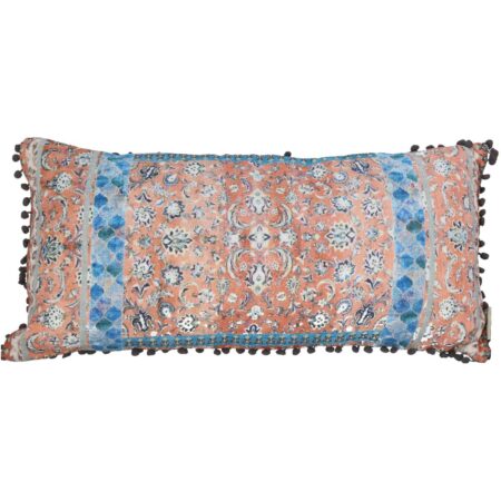 Μαξιλάρι Vintage Πορτοκαλί Βαμβακερό 35x70cm - Διακοσμητικά Μαξιλάρια