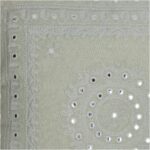 Μαξιλάρι Καθρέπτης Εκρού Βαμβακερό 45x45cm