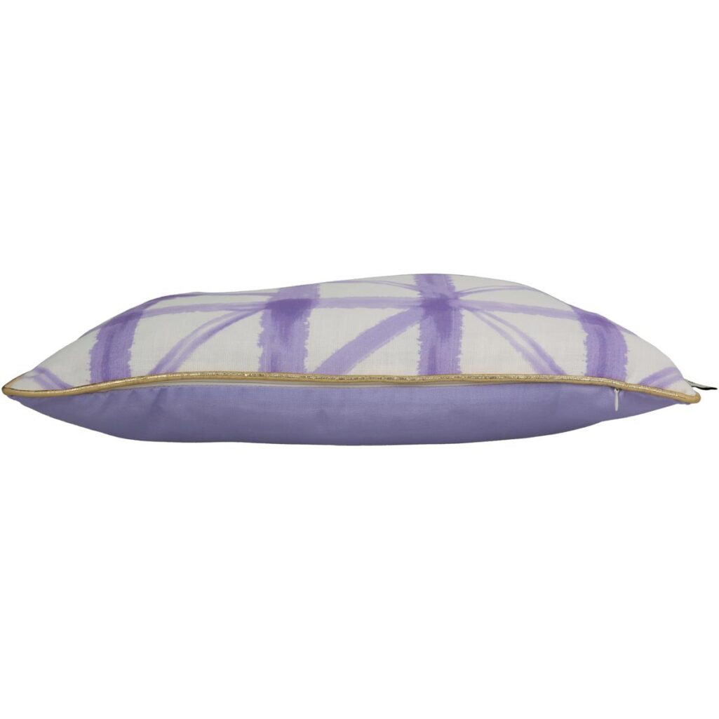 Μαξιλάρι Με Σχέδιο Λιλά Polyester 45x45cm