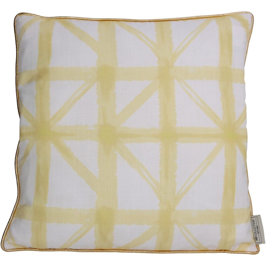 Μαξιλάρι Με Σχέδιο Κίτρινο Polyester 45x45cm