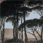 Μαξιλάρι Δάσος Καφέ Βελούδο 45x45cm