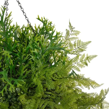 BOUQUET VARIOUS HANGING PLANT 20625 Τεχνητό Κρεμαστό Διακοσμητικό Φυτό Μιξ Μ75 x Π75 x Y100cm -  Sticky 2