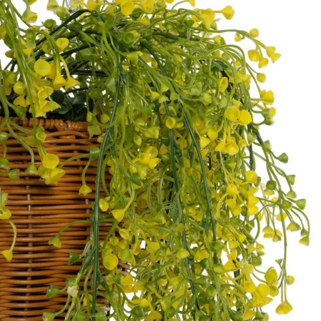 GOLDEN BELL WILLOW HANGING PLANT 20626 Τεχνητό Κρεμαστό Διακοσμητικό Φυτό Κίτρινη Ιτιά Μ40 x Π40 x Y60cm -  Sticky 4