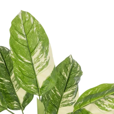 DIEFFENBACHIA 20941 Τεχνητό Διακοσμητικό Φυτό Πράσινη & Μπεζ Διφενμπάχια Μ80 x Π80 x Υ90cm - Τροπικα και Ιδιαιτερα Τεχνητα φυτα Sticky 1