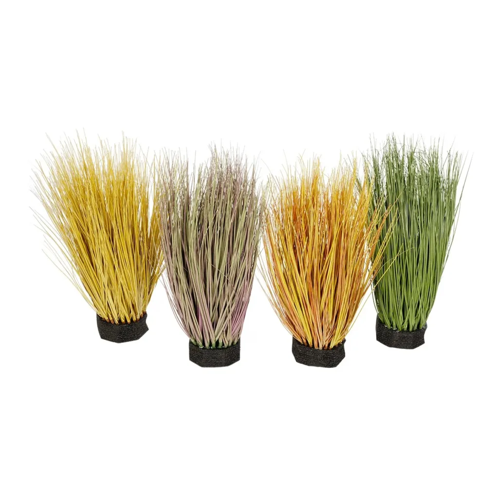 GRASS BUSH 21170 Τεχνητό Διακοσμητικό Φυτό Θάμνος Γρασίδι Μ30 x Π20 x Υ65cm