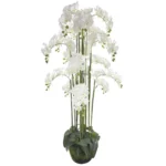 ΦΥΤΟ ΟΡΧΙΔΕΑ ΛΕΥΚΟ ΑΝΘΗ REAL TOUCH - Υ168cm