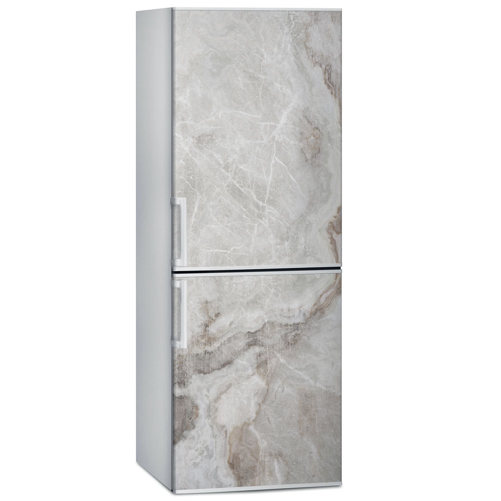 Αυτοκόλλητο ψυγείου BEIGE AND GREY MARBLE