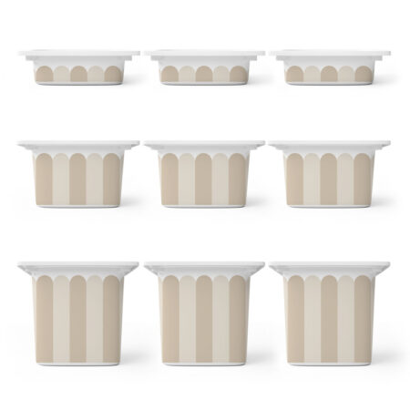 Αυτοκόλλητα για Κουτιά Αποθήκευσης Trofast BEIGE STRIPES - Αυτοκόλλητα για κουτιά IKEA TROFAST Sticky 1