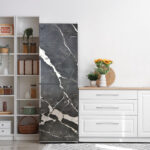 Αυτοκόλλητο ψυγείου BLACK AND WHITE MARBLE