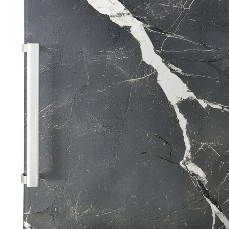 Αυτοκόλλητο ψυγείου BLACK AND WHITE MARBLE - Απομιμηση υλικων Sticky 2