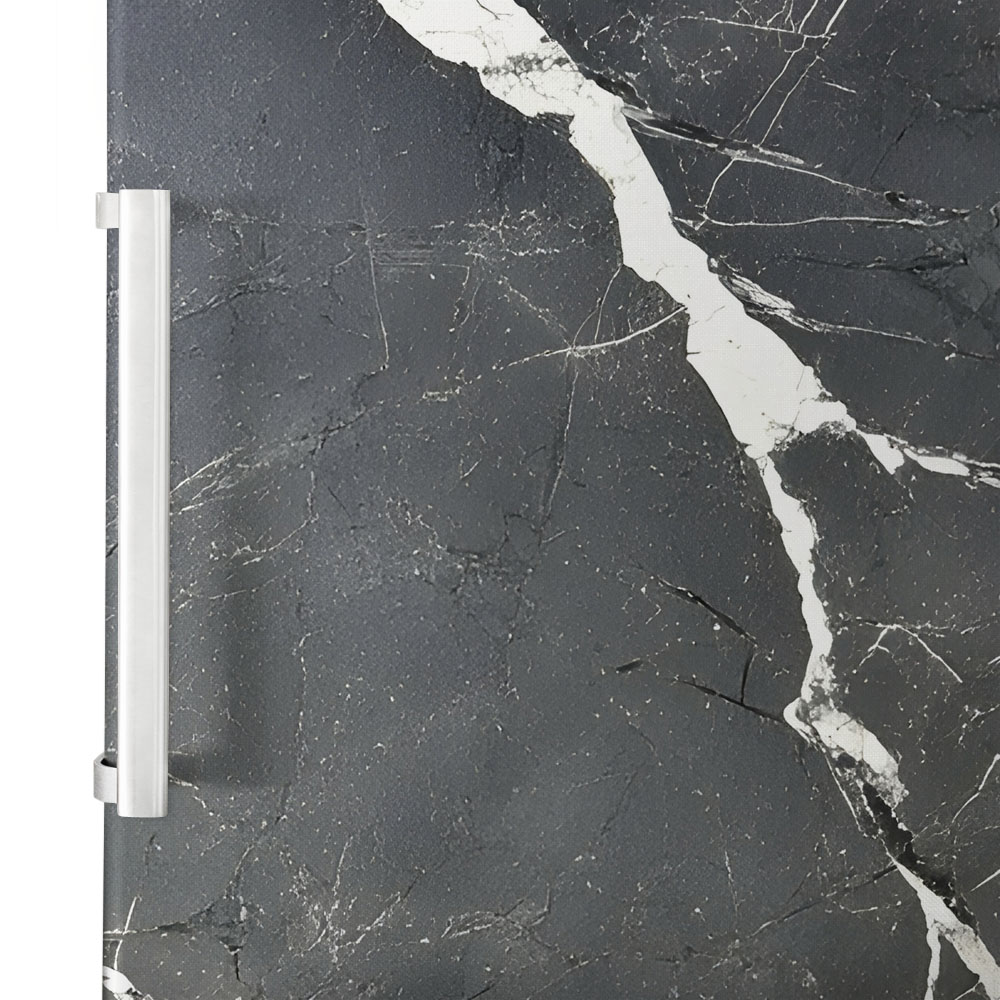 Αυτοκόλλητο ψυγείου BLACK AND WHITE MARBLE