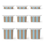 Αυτοκόλλητα για Κουτιά Αποθήκευσης Trofast BLUE AND BROWN STRIPES