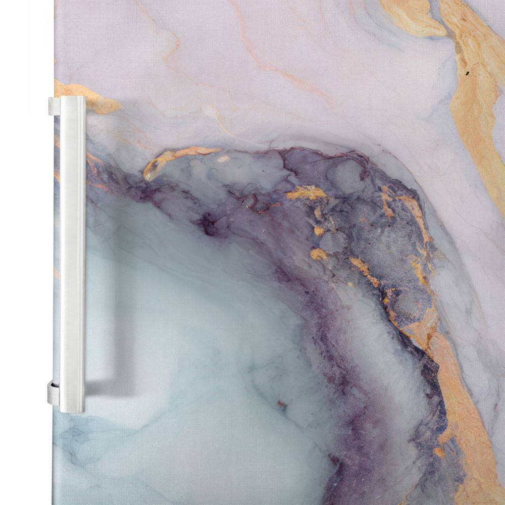 Αυτοκόλλητο ψυγείου BLUE PINK GOLD MARBLE