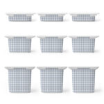 Αυτοκόλλητα για Κουτιά Αποθήκευσης Trofast BLUE SQUARES