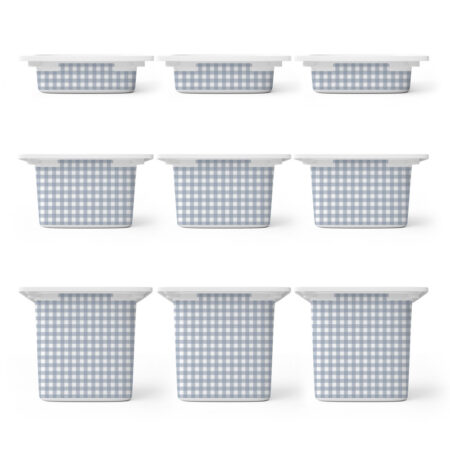 Αυτοκόλλητα για Κουτιά Αποθήκευσης Trofast BLUE SQUARES - Αυτοκόλλητα για κουτιά IKEA TROFAST Sticky 1