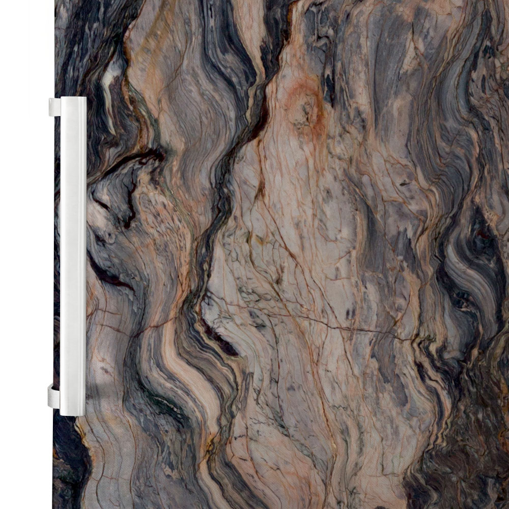 Αυτοκόλλητο ψυγείου BROWN AND BEIGE MARBLE