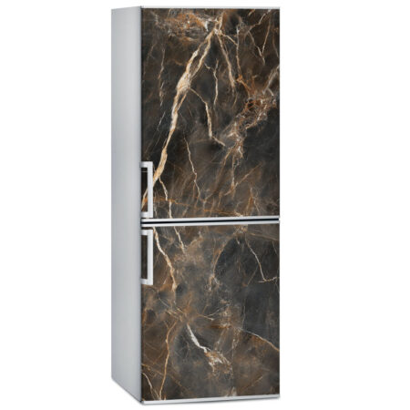 Αυτοκόλλητο ψυγείου BROWN MARBLE - Απομιμηση υλικων