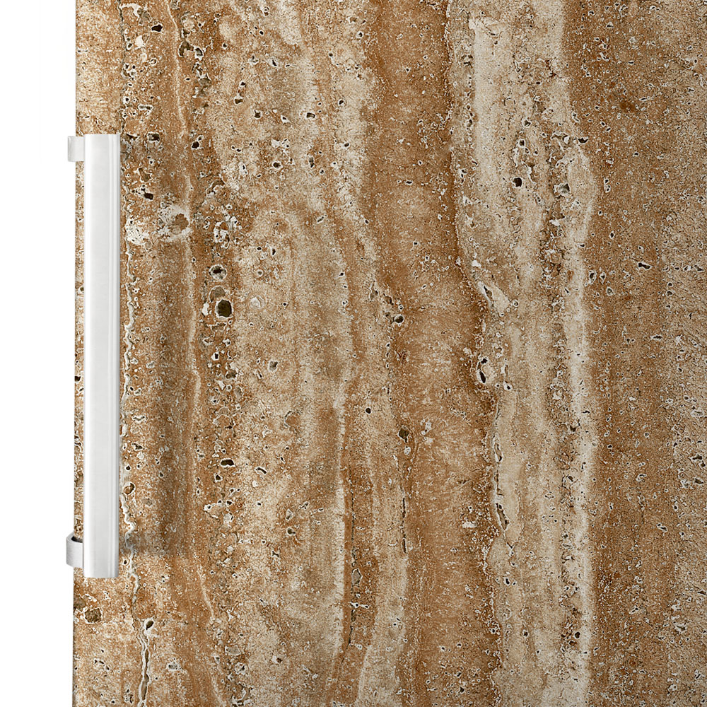Αυτοκόλλητο ψυγείου BROWN STRIPES MARBLE