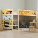 Αυτοκολλητα Επίπλων για Κρεβάτι KURA CONSTRUCTION TRUCK