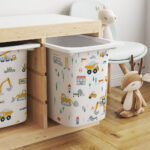 Αυτοκόλλητα για Κουτιά Αποθήκευσης Trofast CONSTRUCTION