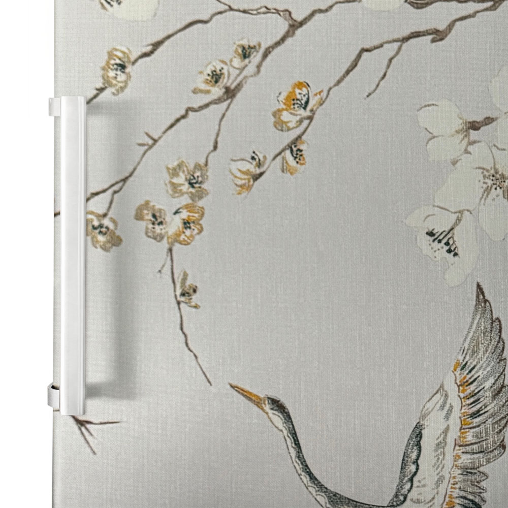 Αυτοκόλλητο ψυγείου FLORAL CRANE
