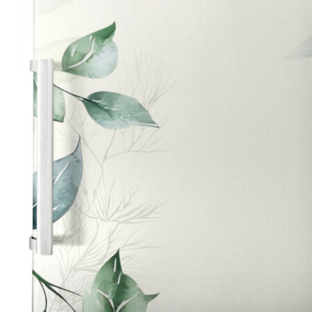 Αυτοκόλλητο ψυγείου GREEN LEAVES - Floral Sticky 2