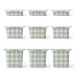 Αυτοκόλλητα για Κουτιά Αποθήκευσης Trofast GREEN SQUARES