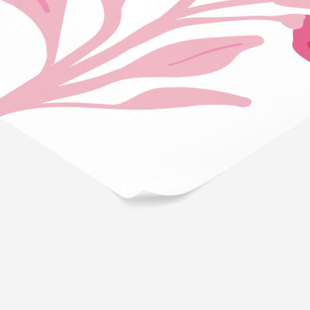 Πόστερ MATISSE STYLE BOTANICAL PINK FLOWERS - Botanical - Λουλούδια Sticky 2