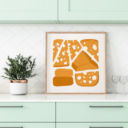 Πόστερ MATISSE STYLE CHEESE - Food & Drink
