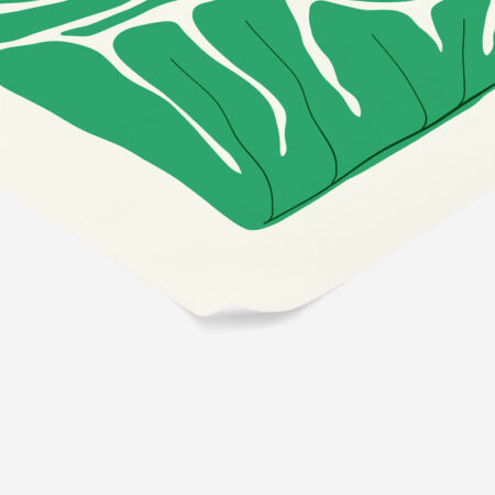 Πόστερ MATISSE STYLE TROPICAL ORANGE BLUE AND GREEN PLANTS - Abstract - Αφηρημένα Sticky 2