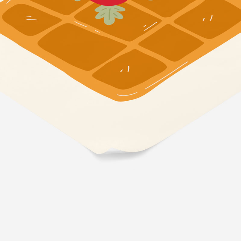 Πόστερ MATISSE STYLE WAFFLES