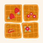 Πόστερ MATISSE STYLE WAFFLES