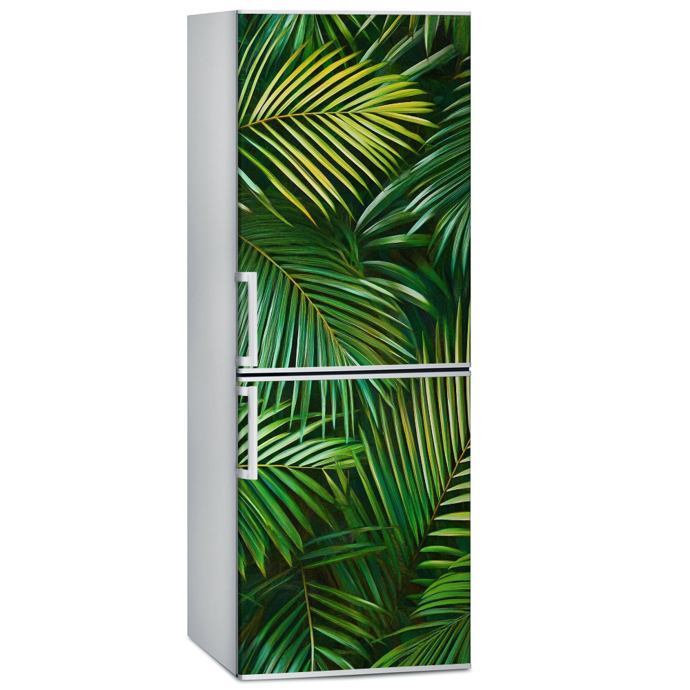 Αυτοκόλλητο ψυγείου PALM LEAVES