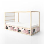Αυτοκολλητα Επίπλων για Κρεβάτι KURA PEONIES