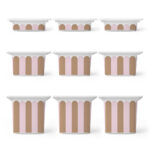 Αυτοκόλλητα για Κουτιά Αποθήκευσης Trofast PINK AND BROWN STRIPES