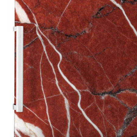 Αυτοκόλλητο ψυγείου RED MARBLE - Απομιμηση υλικων Sticky 2