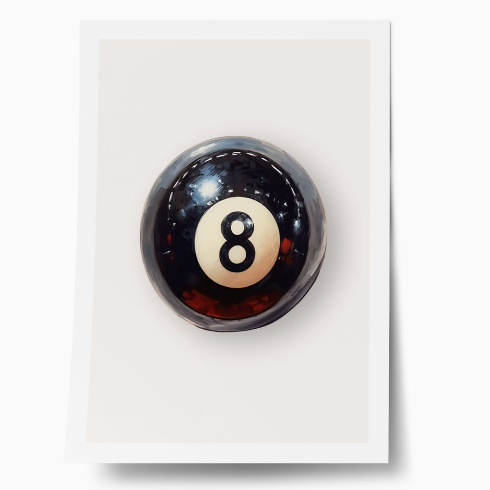 Πόστερ RETRO TRENDY 8BALL