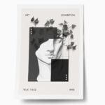 Πόστερ RETRO TRENDY ART FACE